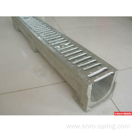 Galvanized or Stainless Steel Stamping Trench Drain